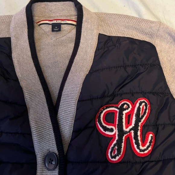 Tommy Hilfiger button-up front-filled women’s sweater Medium - Picture 2 of 12